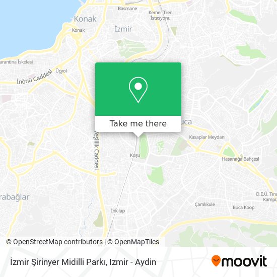 İzmir Şirinyer Midilli Parkı map