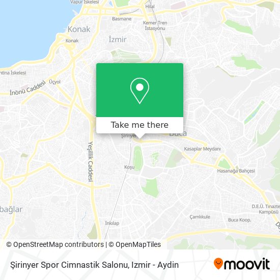 Şirinyer Spor Cimnastik Salonu map