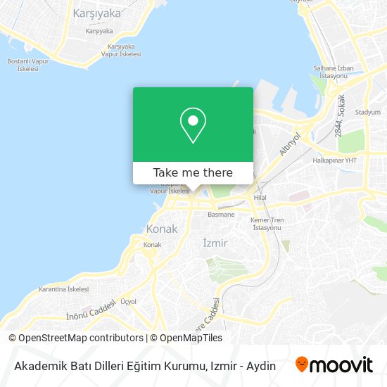 Akademik Batı Dilleri Eğitim Kurumu map