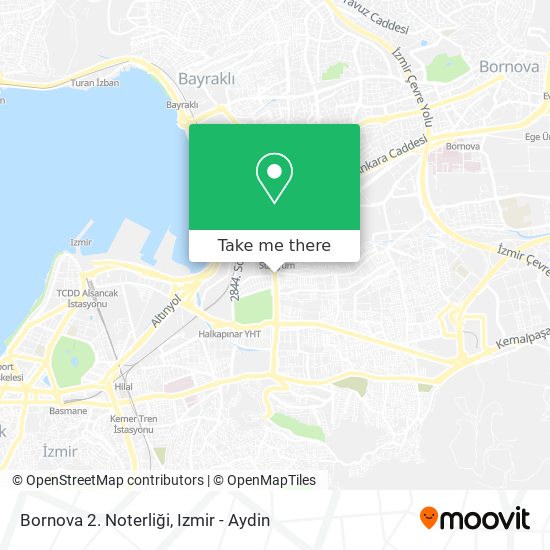 Bornova 2. Noterliği map