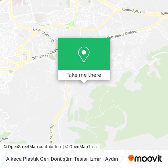 Alkeca Plastik Geri Dönüşüm Tesisi map