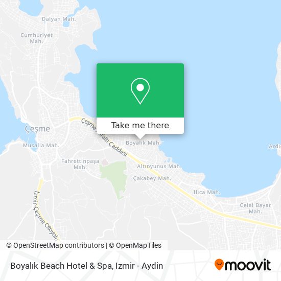 Boyalık Beach Hotel & Spa map