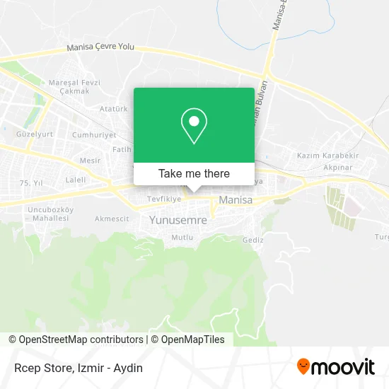 Rcep Store map