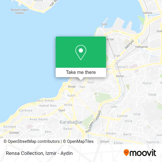 Rensa Collection map