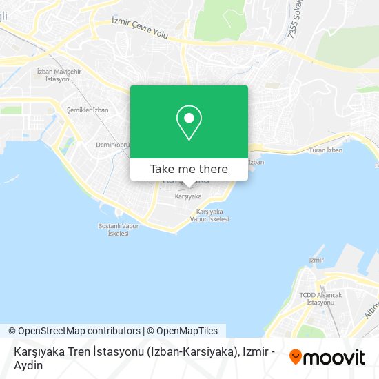 Karşıyaka Tren İstasyonu (Izban-Karsiyaka) map