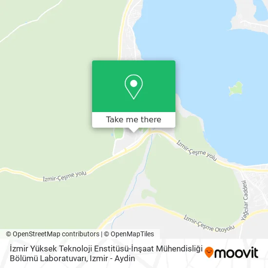 İzmir Yüksek Teknoloji Enstitüsü-İnşaat Mühendisliği Bölümü Laboratuvarı map