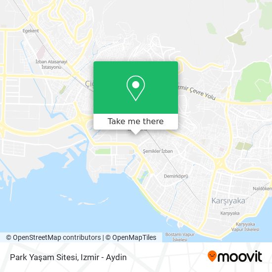 Park Yaşam Sitesi map