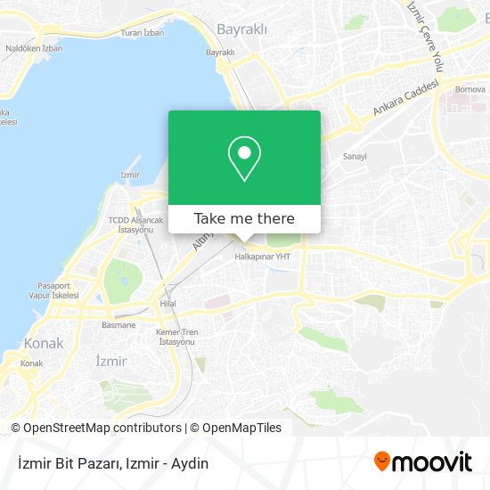 İzmir Bit Pazarı map