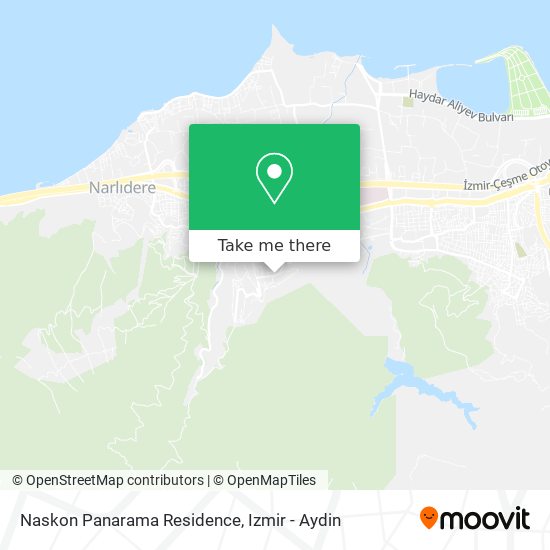 Naskon Panarama Residence map