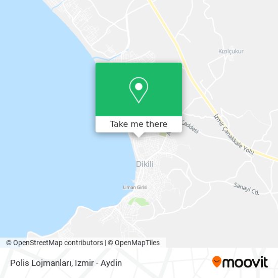 Polis Lojmanları map