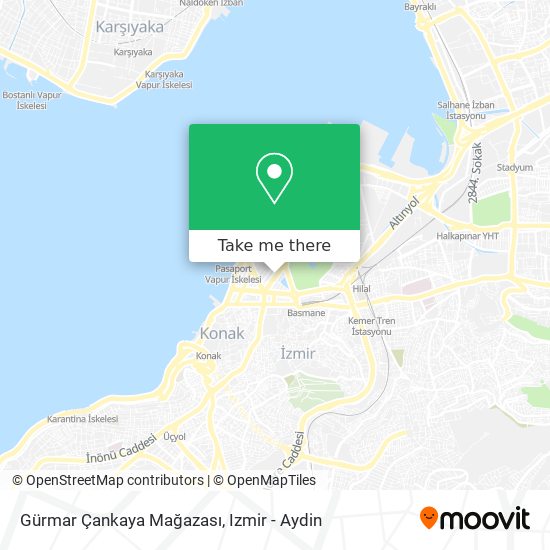 Gürmar Çankaya Mağazası map