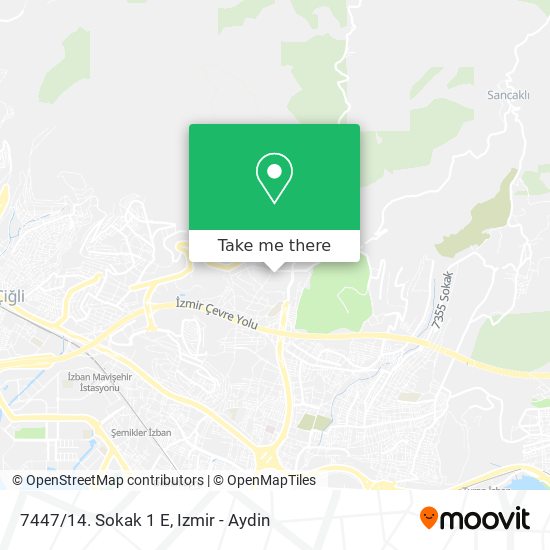 7447/14. Sokak 1 E map