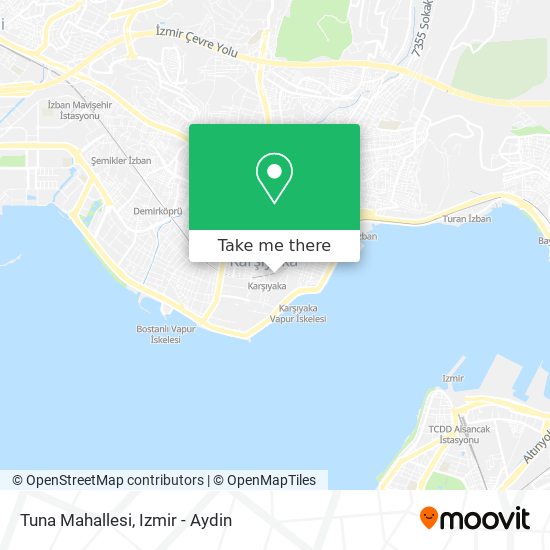 Tuna Mahallesi map