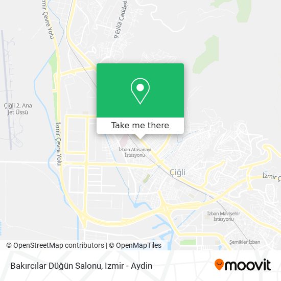 Bakırcılar Düğün Salonu map