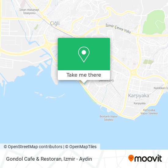Gondol Cafe & Restoran map