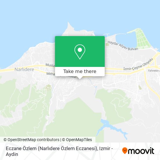 Eczane Özlem (Narlıdere Özlem Eczanesi) map