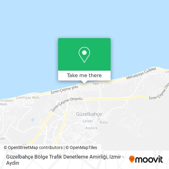 Güzelbahçe Bölge Trafik Denetleme Amirliği map