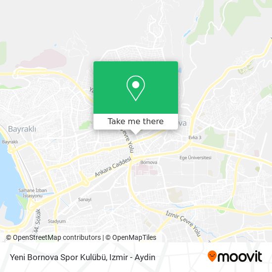 Yeni Bornova Spor Kulübü map