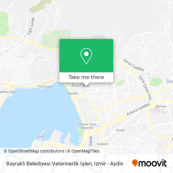 Bayraklı Belediyesi Veterinerlik Işleri map