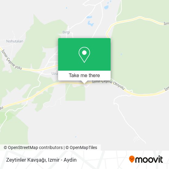 Zeytinler Kavşağı map