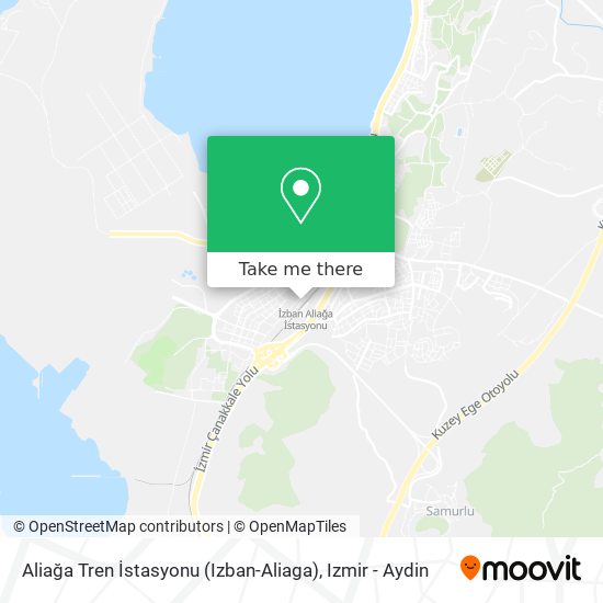 Aliağa Tren İstasyonu (Izban-Aliaga) map
