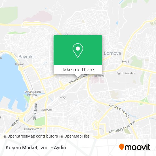Köşem Market map