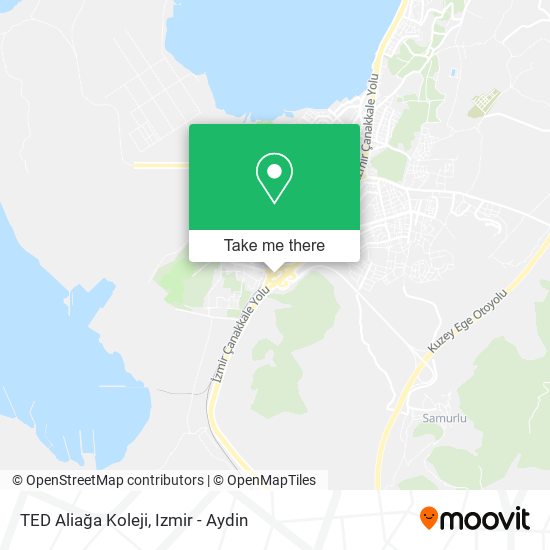 TED Aliağa Koleji map