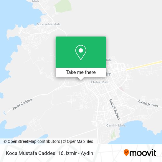 Koca Mustafa Caddesi 16 map