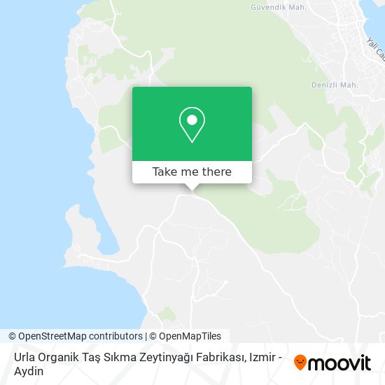 Urla Organik Taş Sıkma Zeytinyağı Fabrikası map