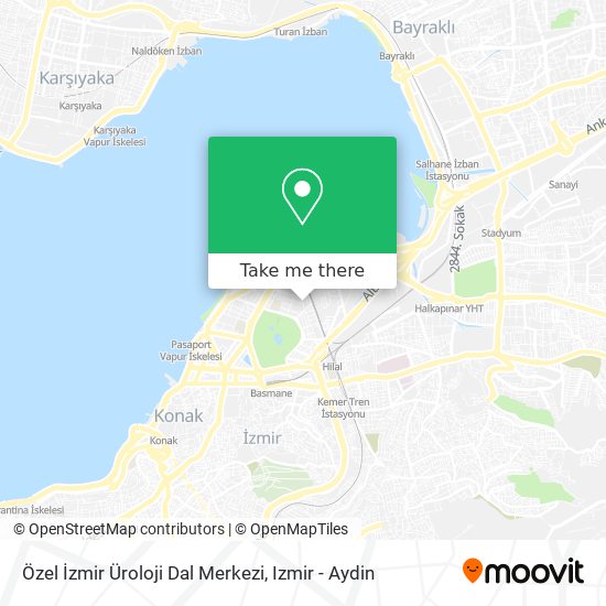 Özel İzmir Üroloji Dal Merkezi map