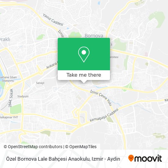 Özel Bornova Lale Bahçesi Anaokulu map