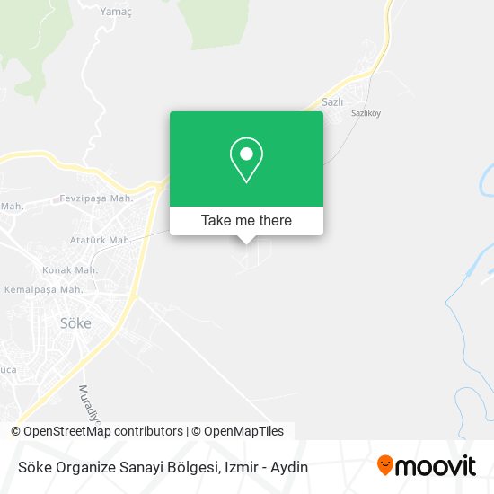 Söke Organize Sanayi Bölgesi map