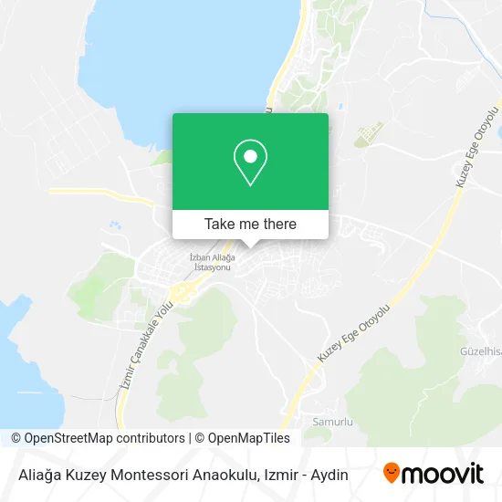 Aliağa Kuzey Montessori Anaokulu map