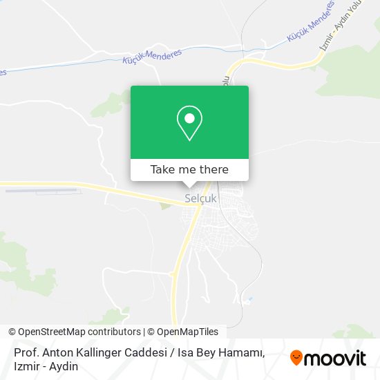 Prof. Anton Kallinger Caddesi / Isa Bey Hamamı map