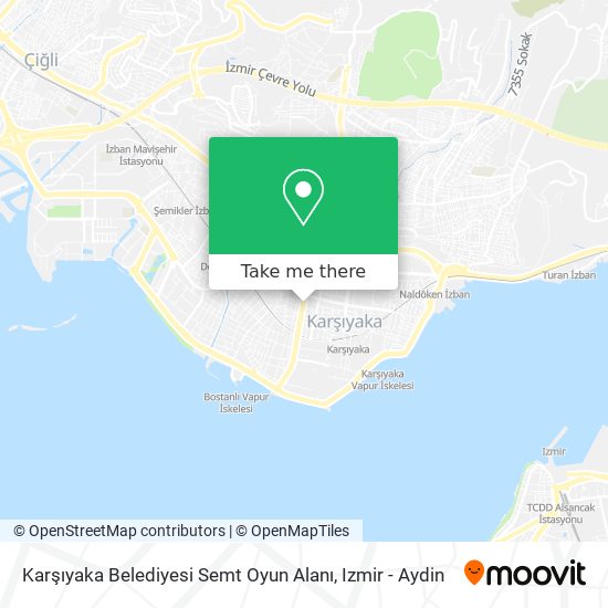 Karşıyaka Belediyesi Semt Oyun Alanı map