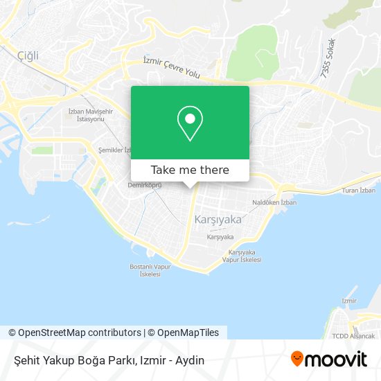 Şehit Yakup Boğa Parkı map