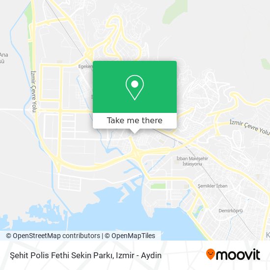 Şehit Polis Fethi Sekin Parkı map