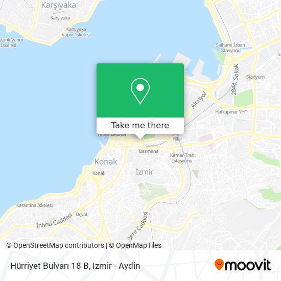 Hürriyet Bulvarı 18 B map