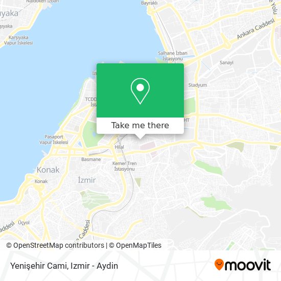 Yenişehir Cami map