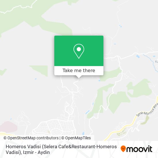 Homeros Vadisi (Selera Cafe&Restaurant-Homeros Vadisi) map