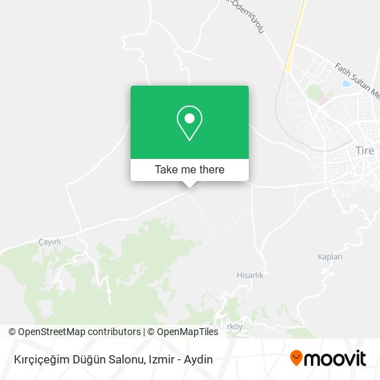 Kırçiçeğim Düğün Salonu map