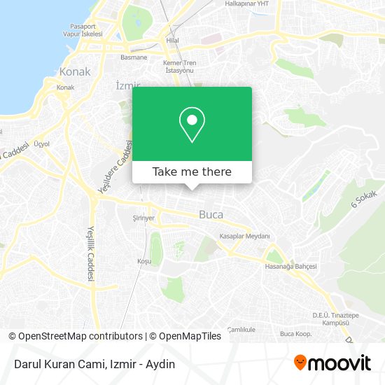 Darul Kuran Cami map