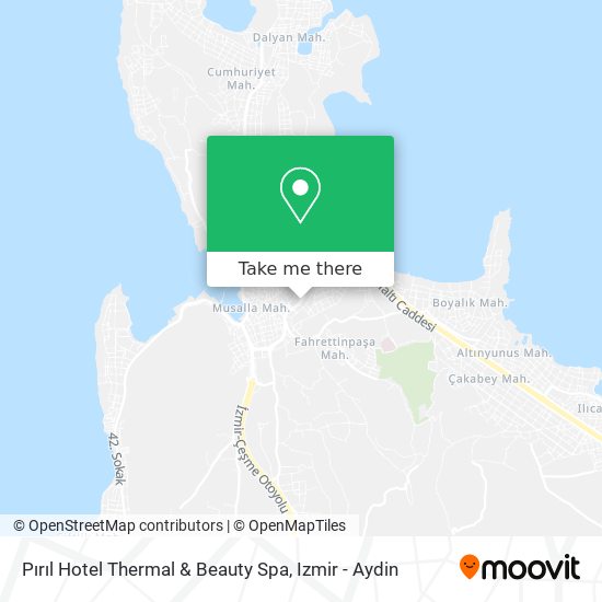 Pırıl Hotel Thermal & Beauty Spa map