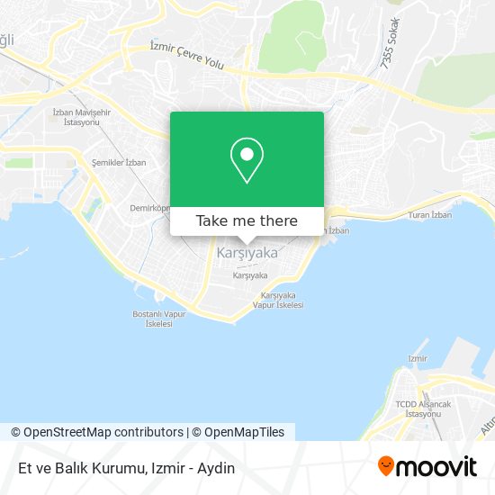 Et ve Balık Kurumu map