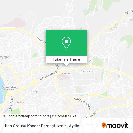 Kan Ordusu Kanser Derneği map