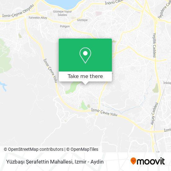 Yüzbaşı Şerafettin Mahallesi map