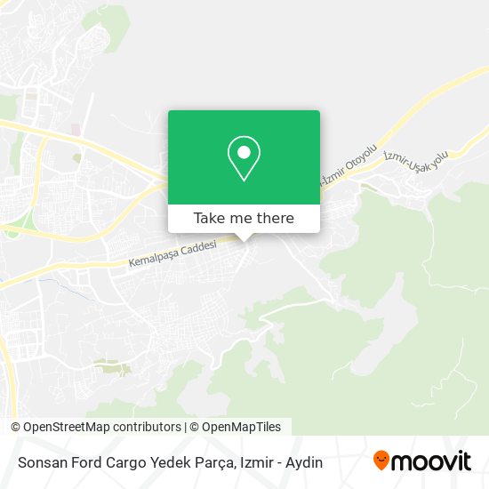 Sonsan Ford Cargo Yedek Parça map