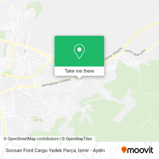 Sonsan Ford Cargo Yedek Parça map