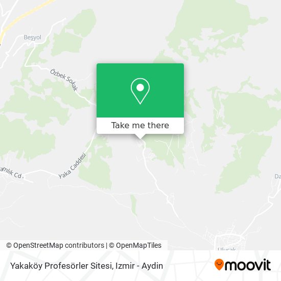 Yakaköy Profesörler Sitesi map