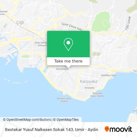 Bestekar Yusuf Nalkesen Sokak 143 map